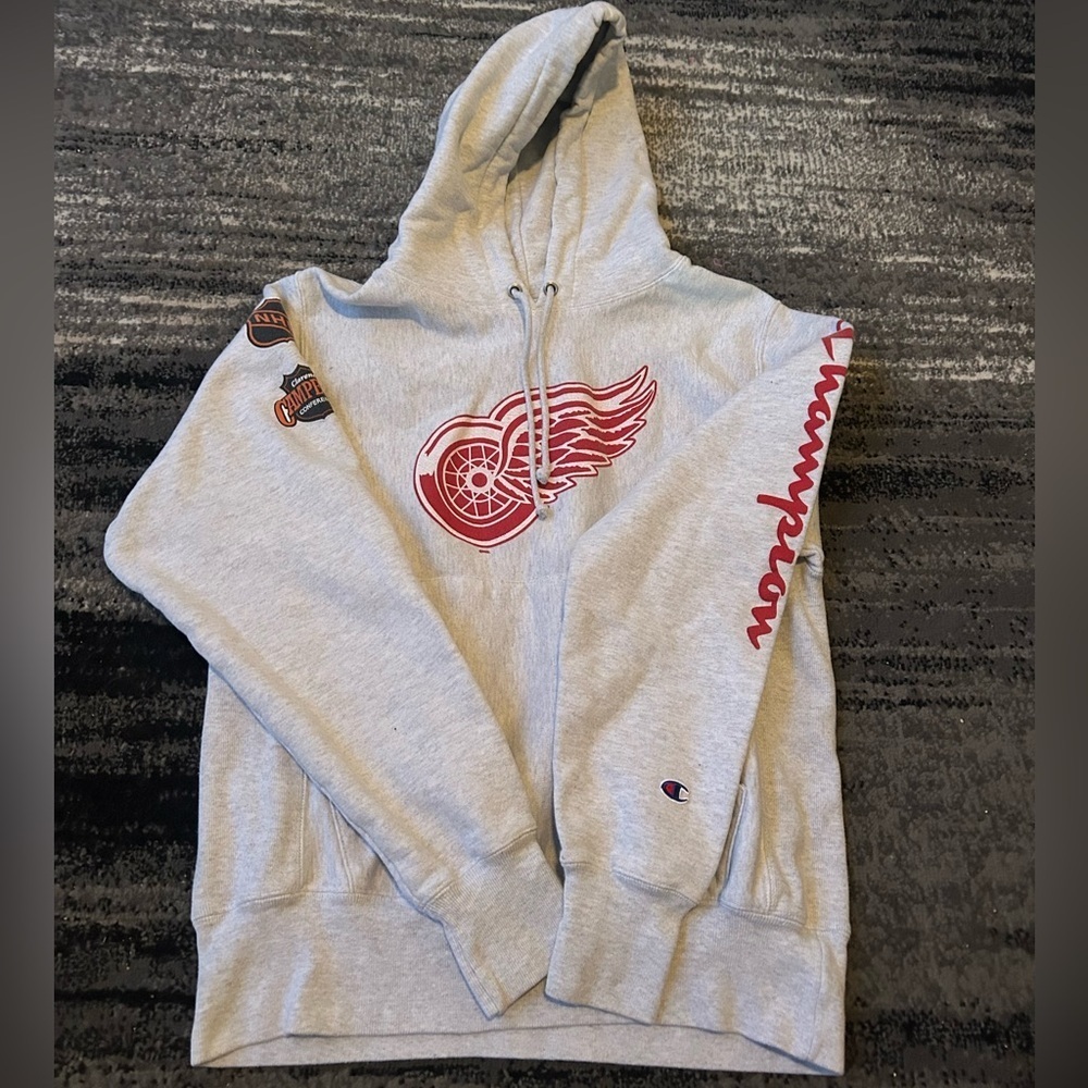 CHAMPION NHL Hockey Logo Hoodie